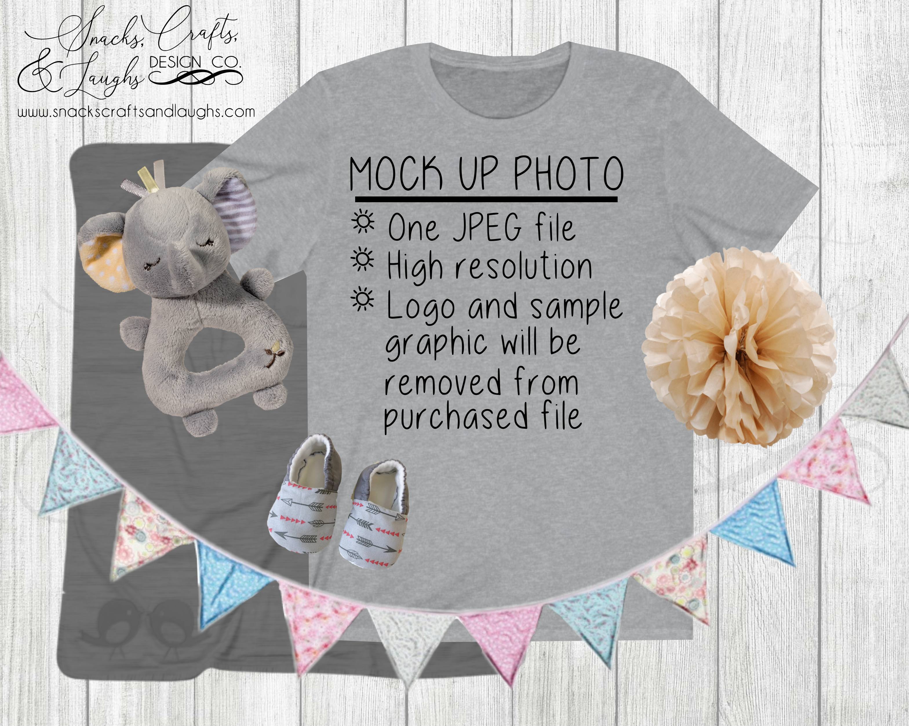 Download Baby Announcement Grey Shirt Mock Up | Bella + Canvas 3001 ...