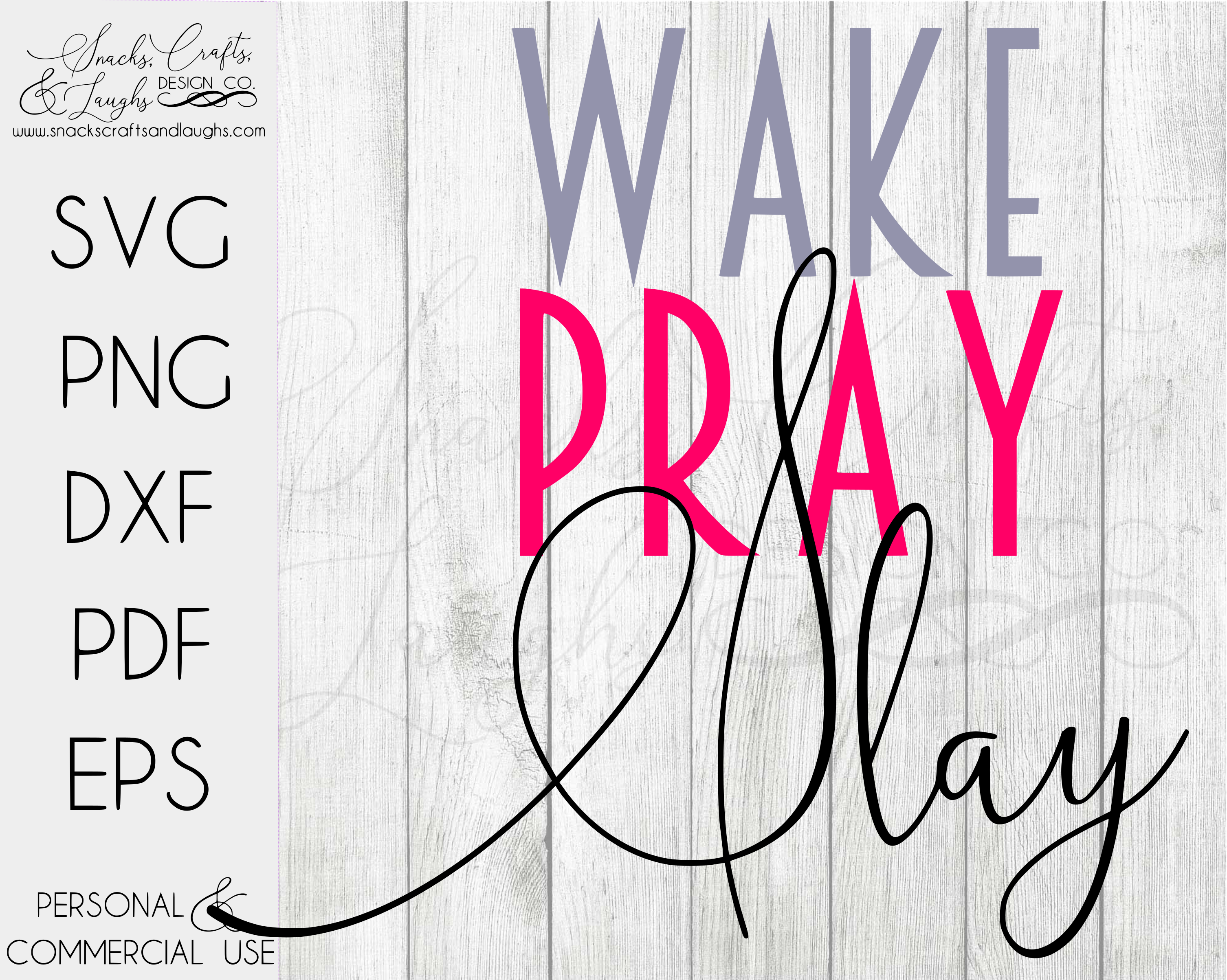Download Wake Pray Slay Svg Pray Svg Hustle Hard Svg Bigheart Design Co