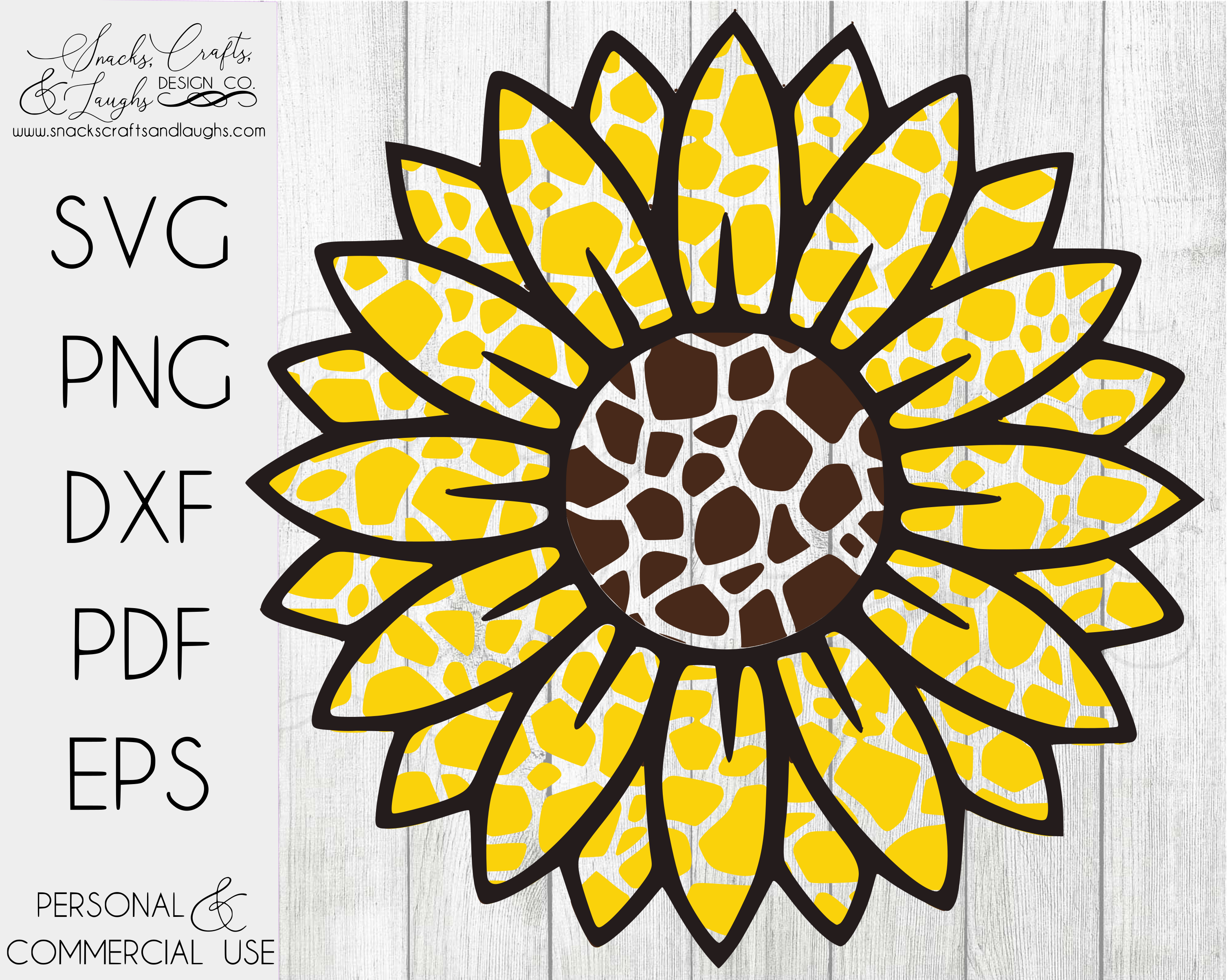 Free Free Sunflower Svg Commercial Use SVG PNG EPS DXF File