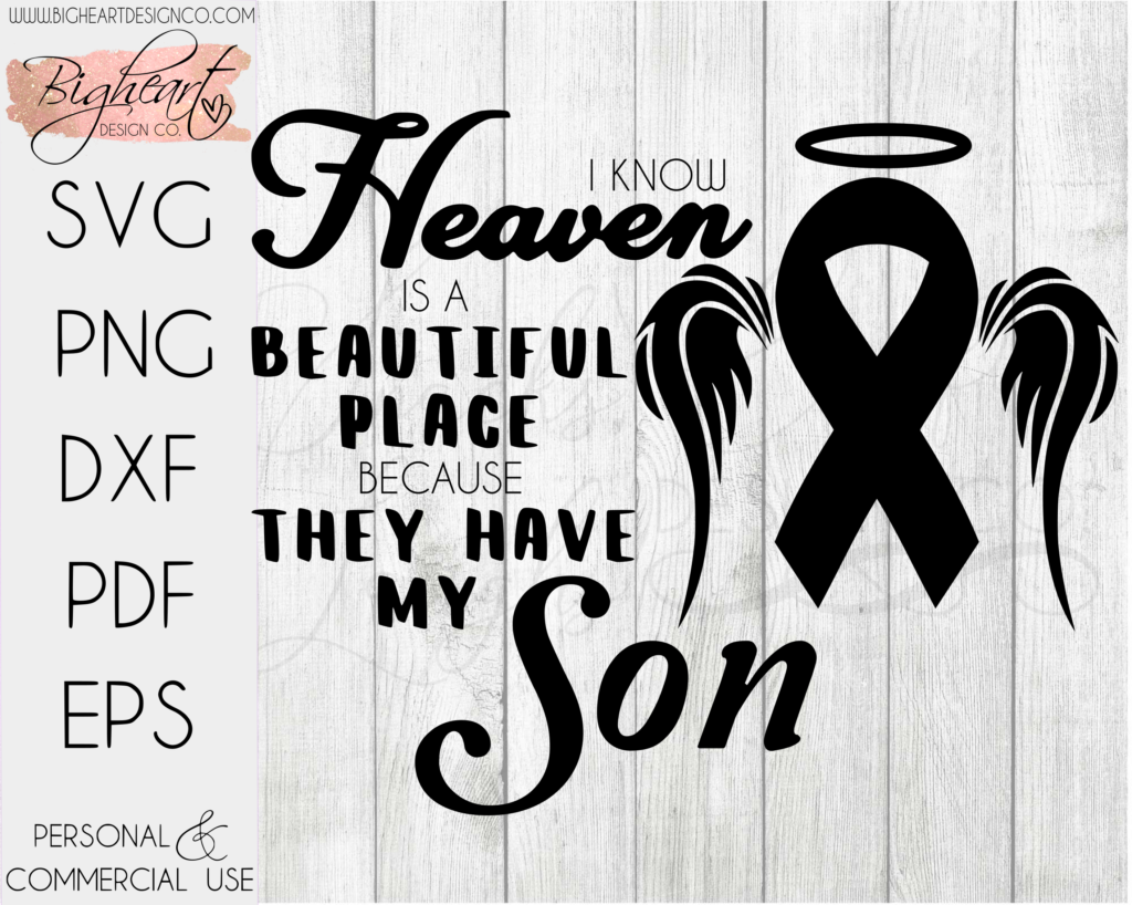 Free Free 244 Son In Heaven Svg SVG PNG EPS DXF File