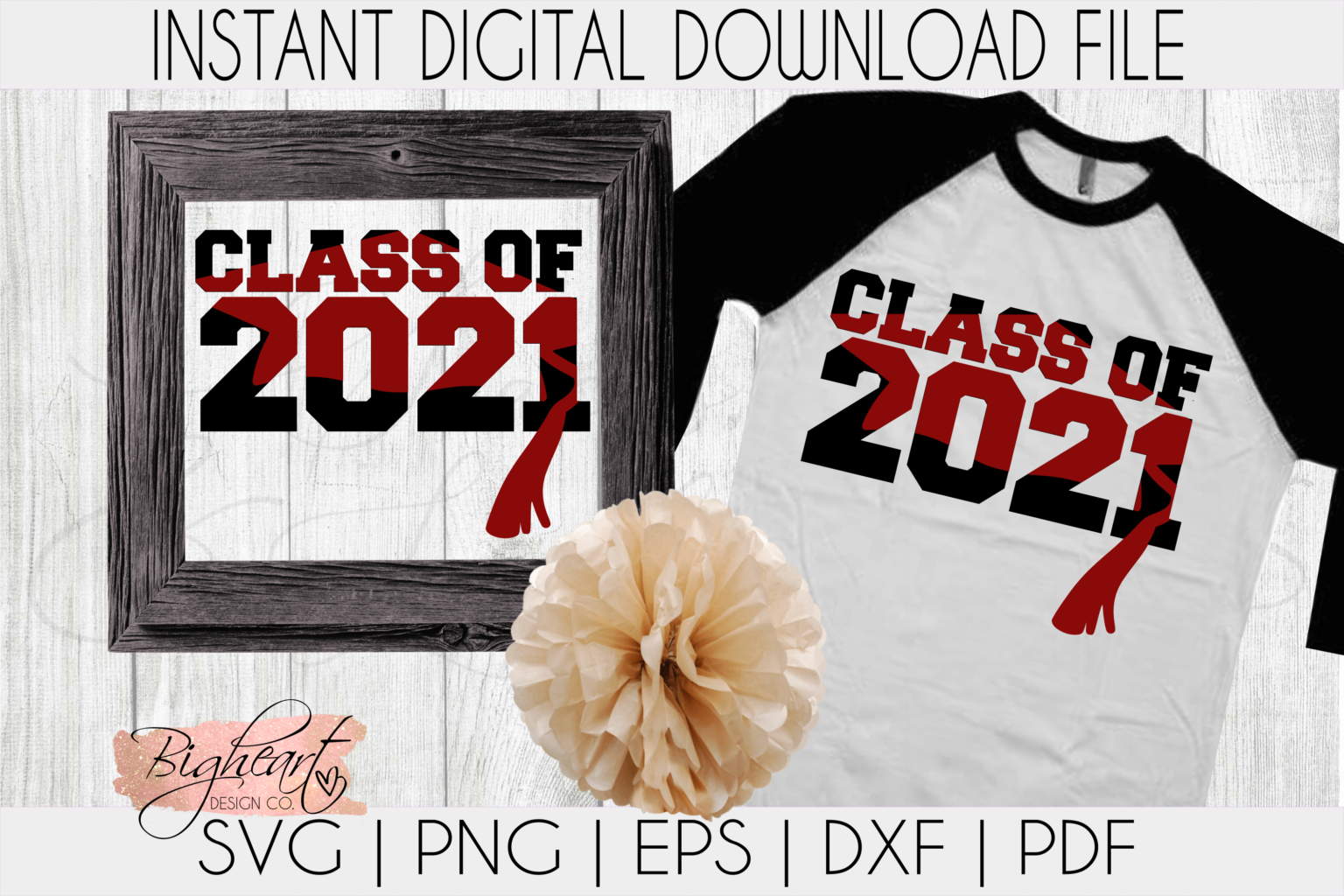 Download Senior 2021 Layered With Graduation Cap SVG | Graduation 2021 SVG | Senior 2021 SVG - Bigheart ...